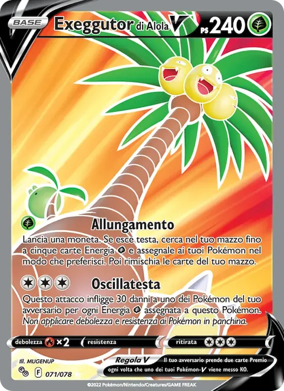 Exeggutor di Alola V 71 – Pokémon GO