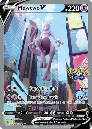 Mewtwo V #72 – Pokémon GO