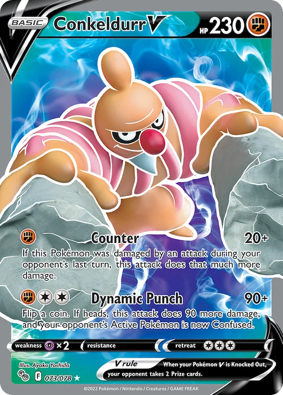 Conkeldurr V #73 – Pokémon GO