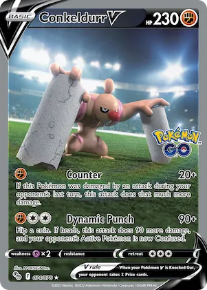 Conkeldurr V #74 – Pokémon GO