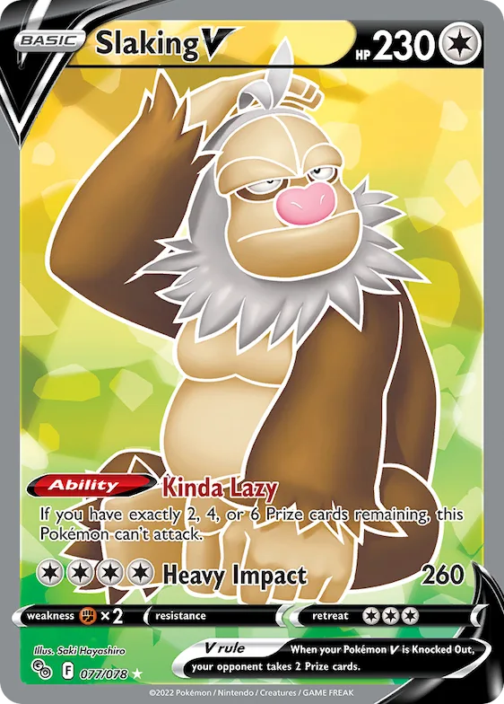 Slaking V #77 – Pokémon GO