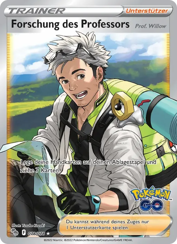 Forschung des Professors 78 – Pokémon GO