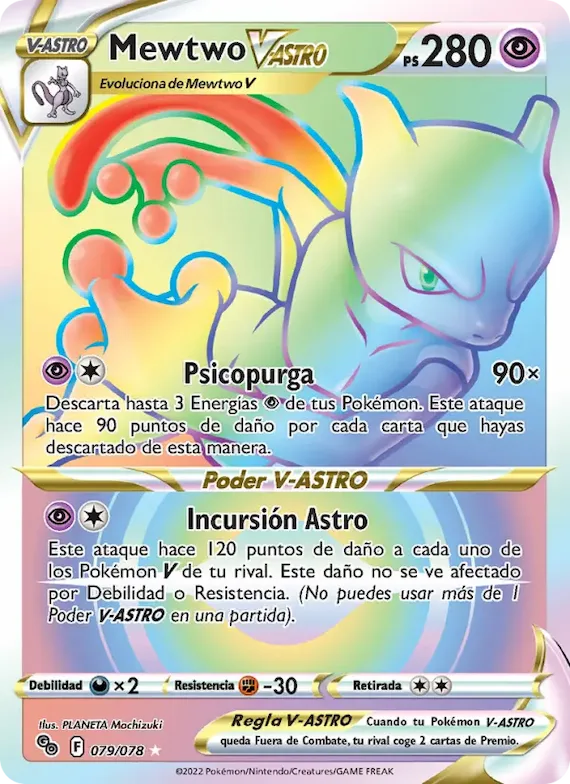 Mewtwo V-ASTRO 79 – Pokémon GO
