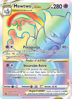 Mewtwo V-ASTRO 79 – Pokémon GO