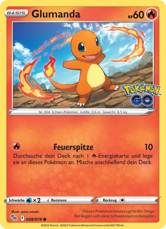 Glumanda 8 – Pokémon GO
