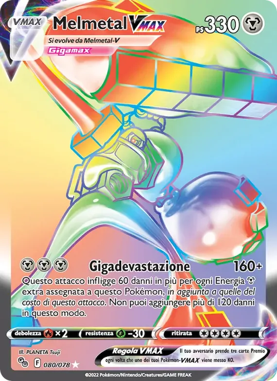 Melmetal VMAX 80 – Pokémon GO