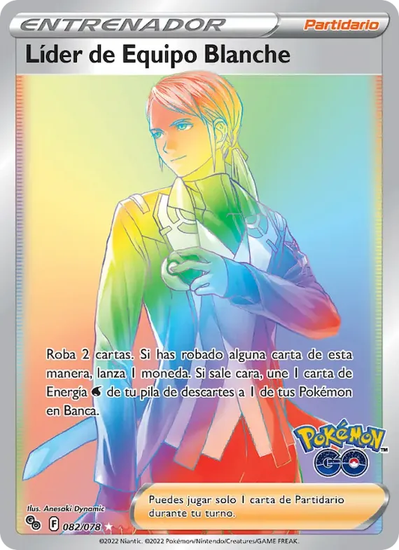 Líder de Equipo Blanche 82 – Pokémon GO
