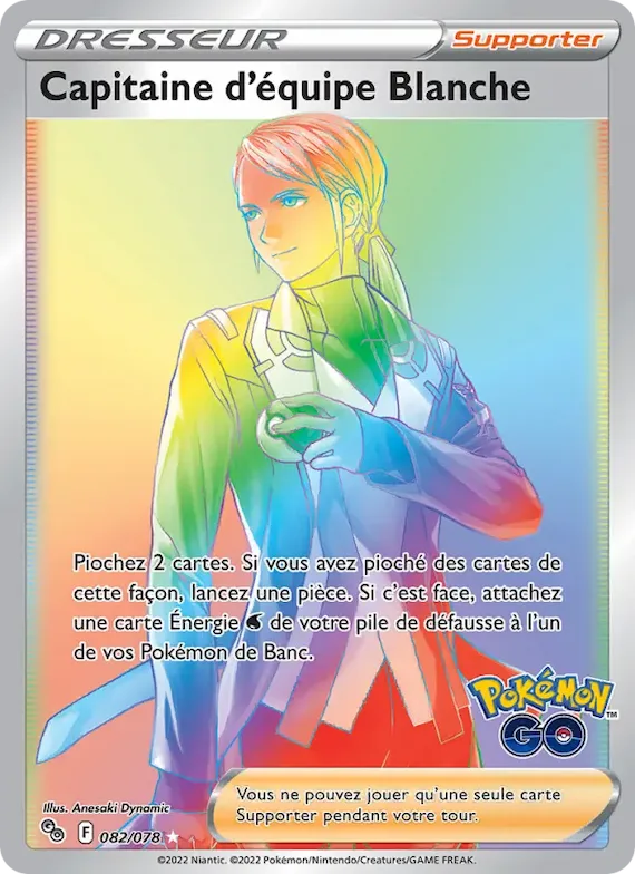 Capitaine d'équipe Blanche 82 – Pokémon GO