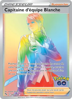 Capitaine d'équipe Blanche 82 – Pokémon GO