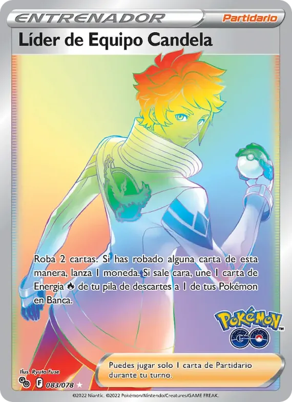Líder de Equipo Candela 83 – Pokémon GO