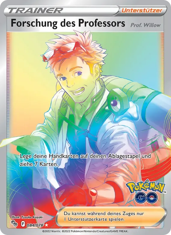 Forschung des Professors 84 – Pokémon GO
