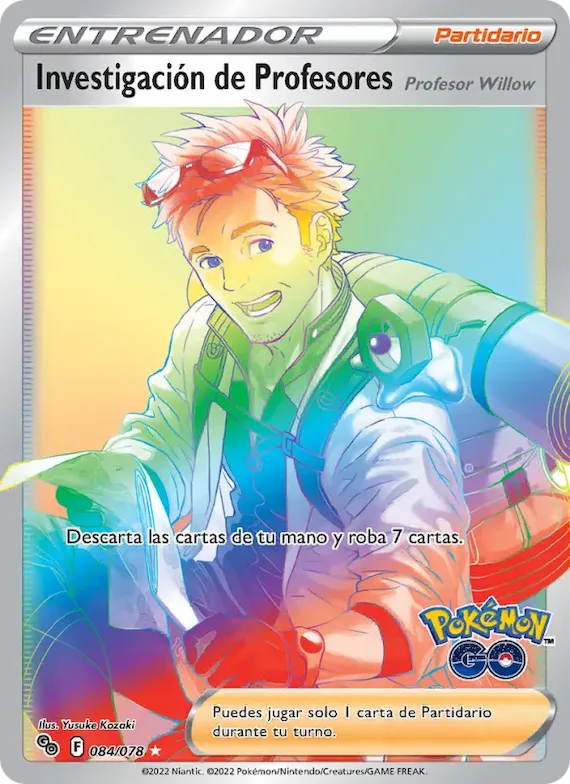 Investigación de Profesores 84 – Pokémon GO