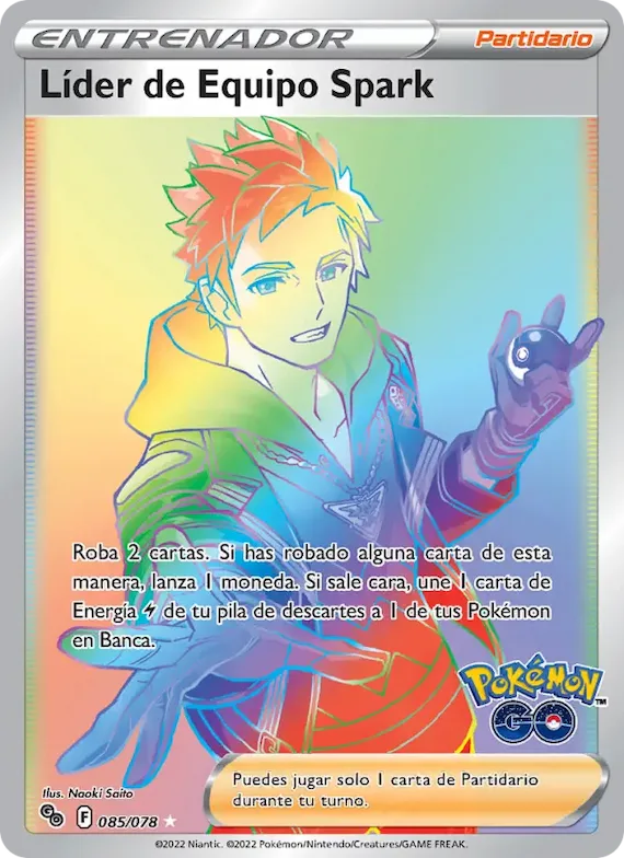 Líder de Equipo Spark 85 – Pokémon GO