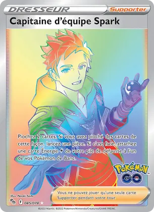 Capitaine d'équipe Spark 85 – Pokémon GO