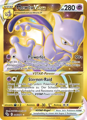 Mewtu VSTAR 86 – Pokémon GO