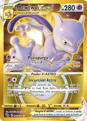 Mewtwo V-ASTRO 86 – Pokémon GO
