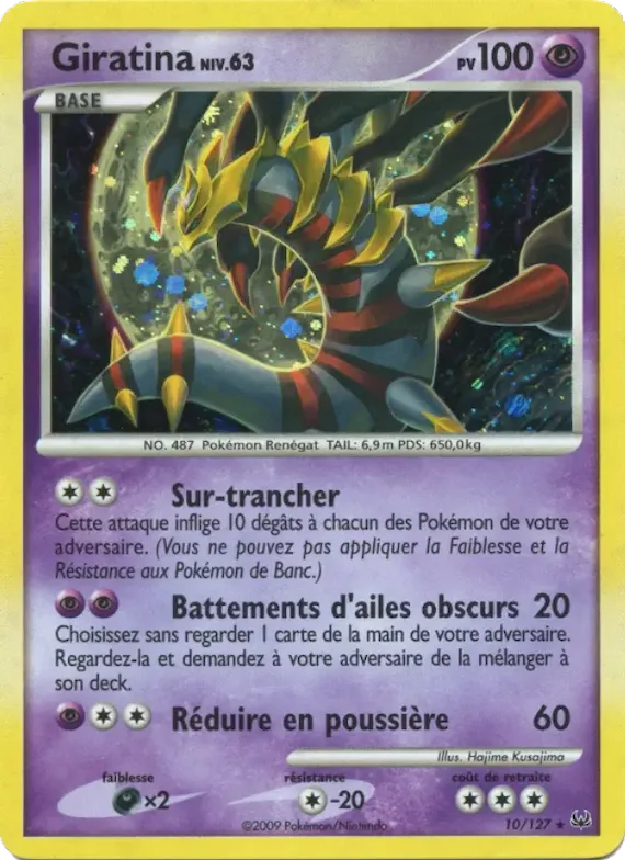 Giratina 10 – Platine