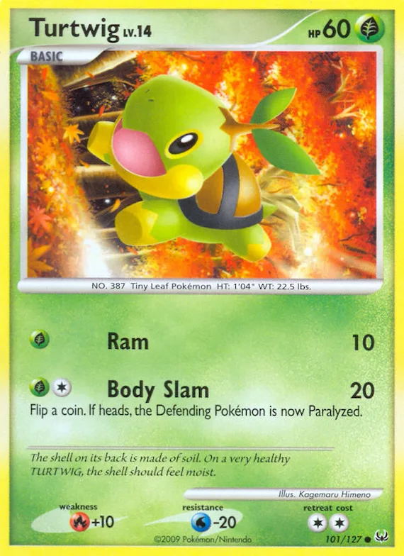 Turtwig #101 – Platinum