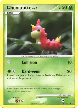 Chenipotte n° 103 – Platine