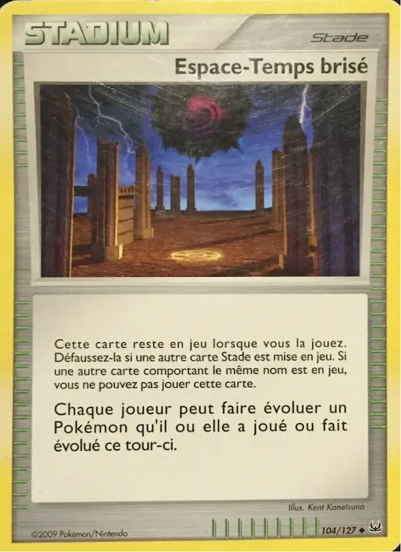 Espace-Temps brisé 104 – Platine