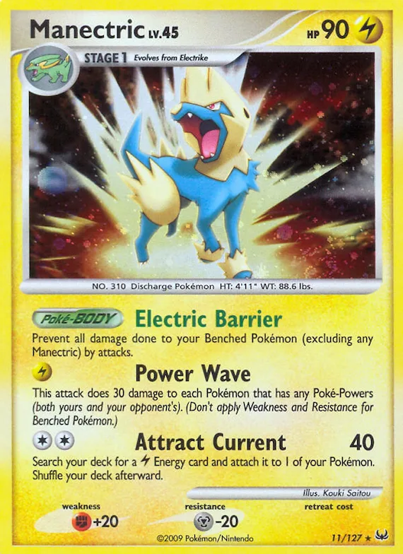 Manectric #11 – Platinum