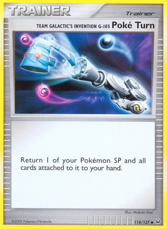 Team Galactic's Invention G-105 Poké Turn #118 – Platinum