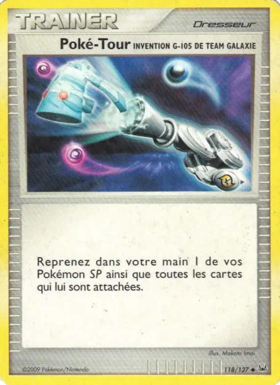 Poké-Tour Invention G-105 de Team Galaxie 118 – Platine