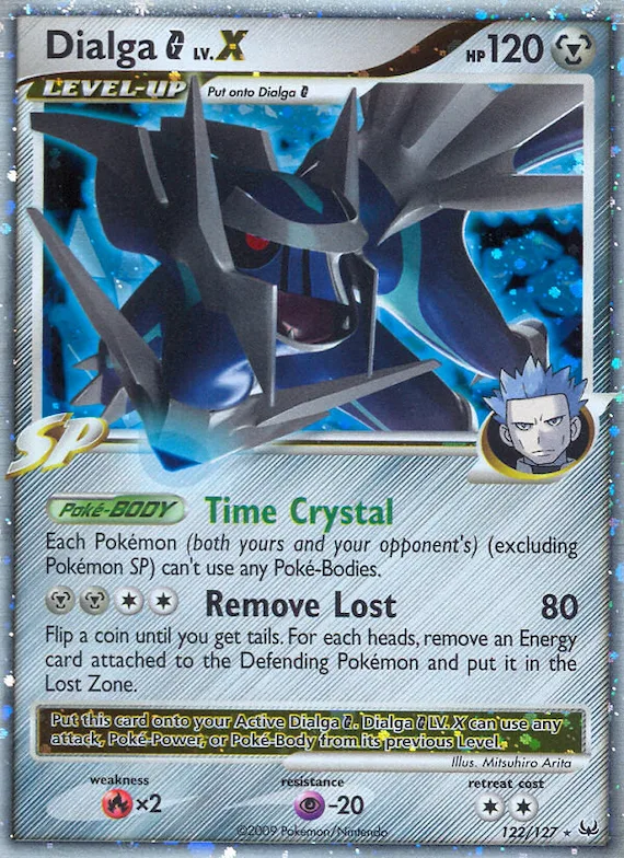 Dialga G LV.X #122 – Platinum