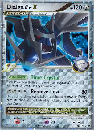 Dialga G LV.X #122 – Platinum