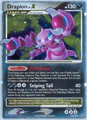 Drapion LV.X #123 – Platinum