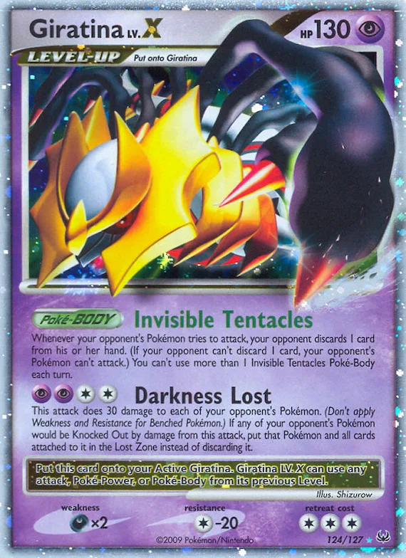 Giratina LV.X #124 – Platinum