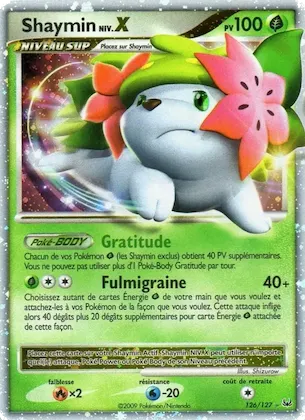 Shaymin 126 – Platine