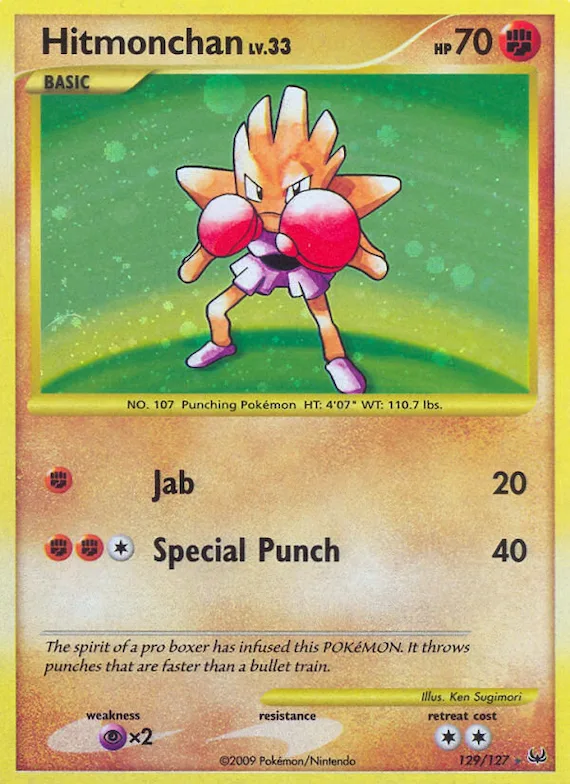 Hitmonchan #129 – Platinum