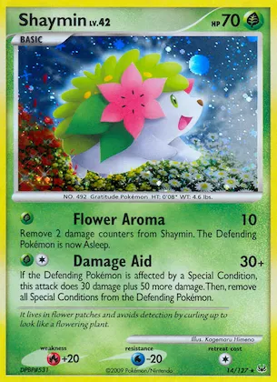 Shaymin #14 – Platinum