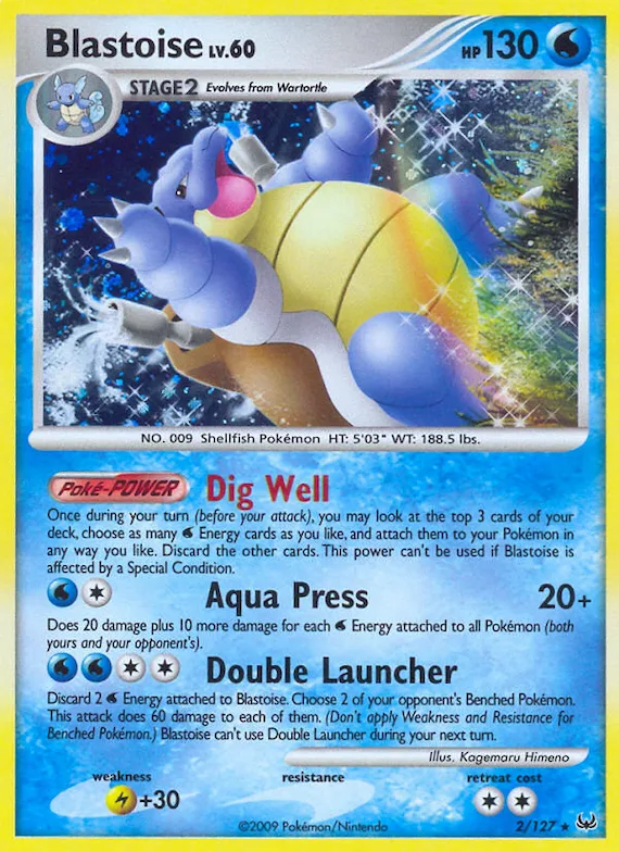 Blastoise #2 – Platinum