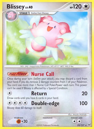 Blissey #22 – Platinum