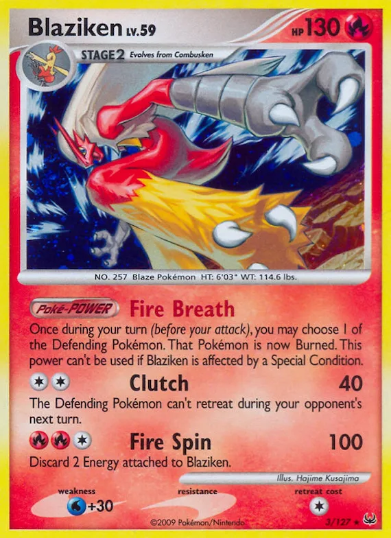 Blaziken #3 – Platinum
