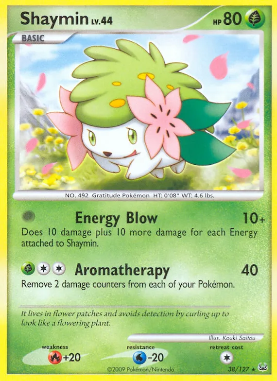 Shaymin #38 – Platinum