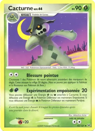 Cacturne n° 42 – Platine