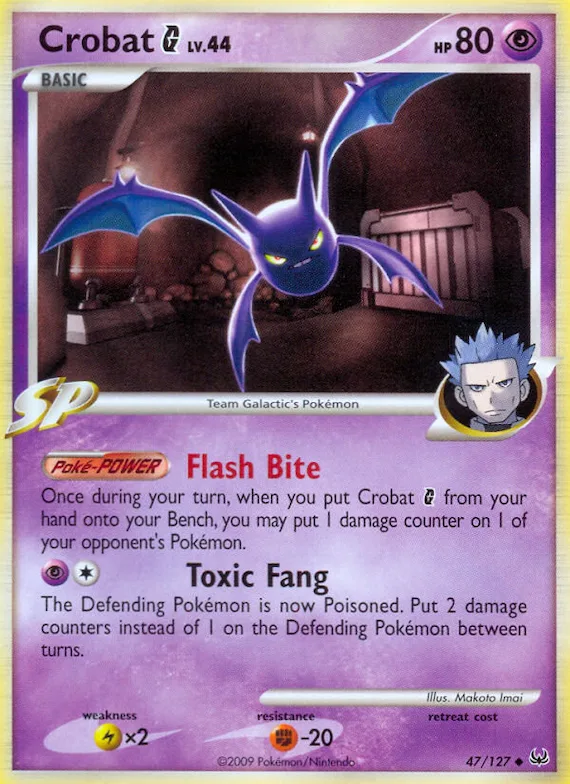 Crobat G #47 – Platinum