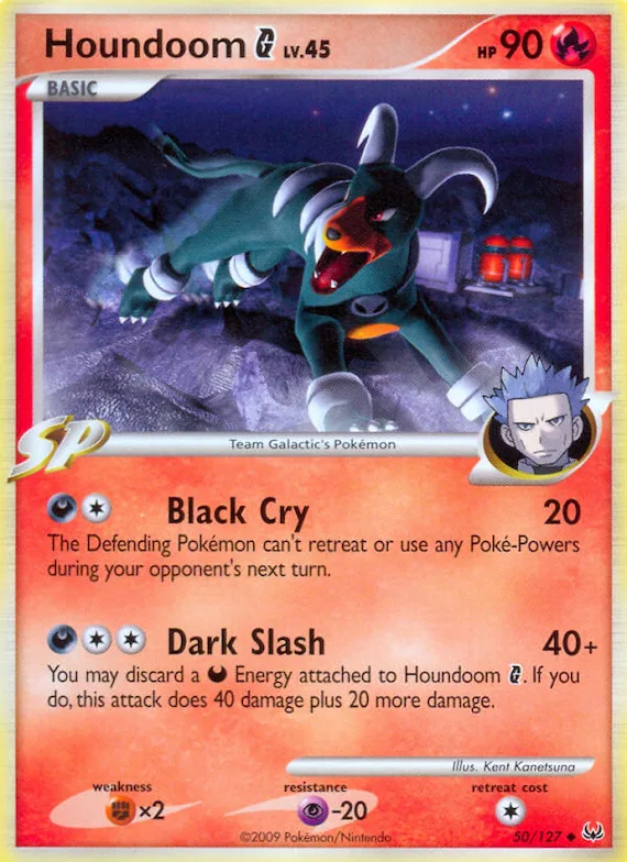 Houndoom G #50 – Platinum