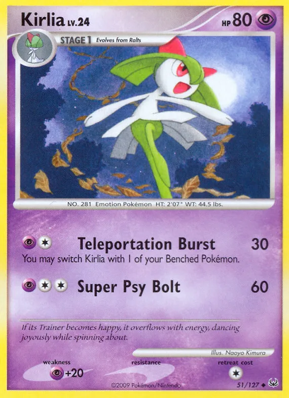 Kirlia #51 – Platinum