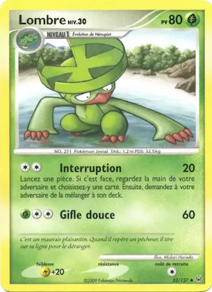 Lombre n° 52 – Platine