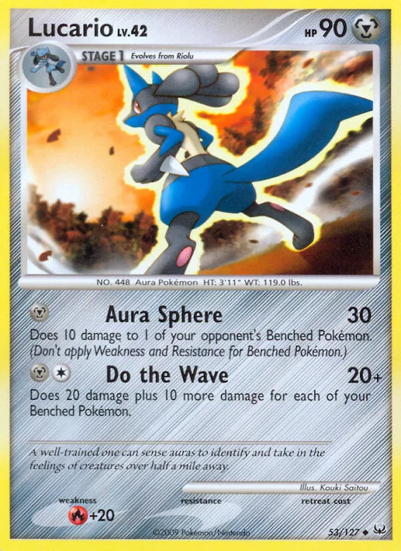 Lucario #53 – Platinum
