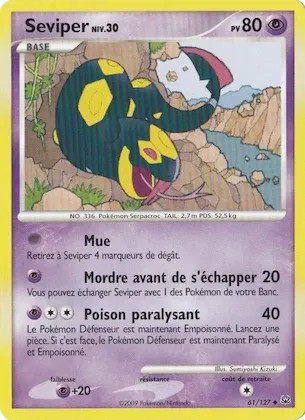 Seviper n° 61 – Platine