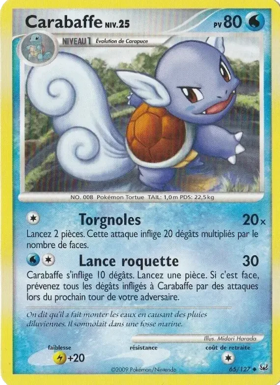 Carabaffe 65 – Platine