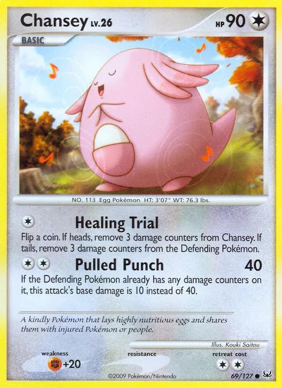 Chansey #69 – Platinum