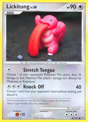 Lickitung #80 – Platinum