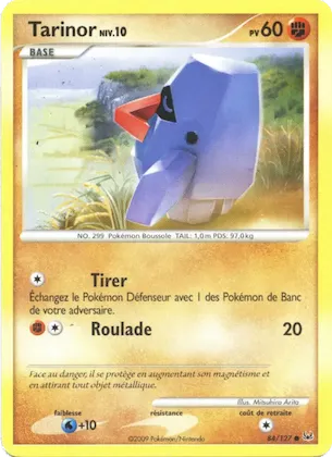 Tarinor n° 84 – Platine