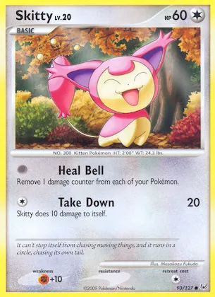 Skitty #93 – Platinum